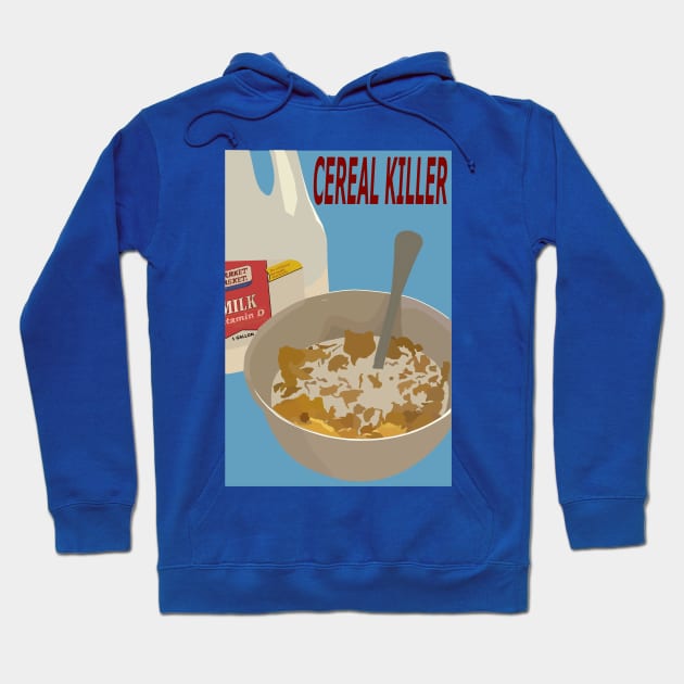 Cereal Killer design Hoodie by Sikidesigns